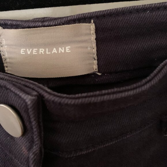 Navy Everlane "The Wide Leg Crop Pant" - Picture 4 of 5